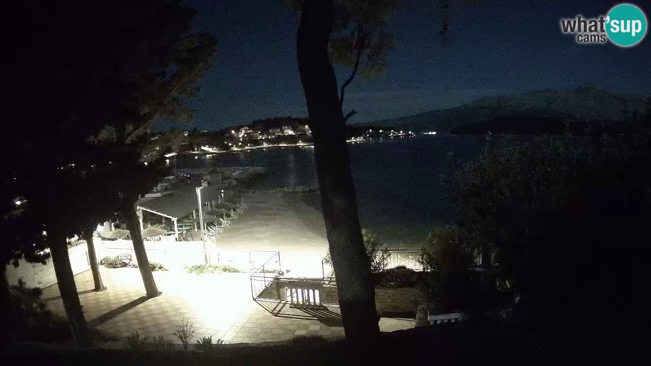 Camera en vivo Lumbarda – Playa Prvi Žal – Korčula