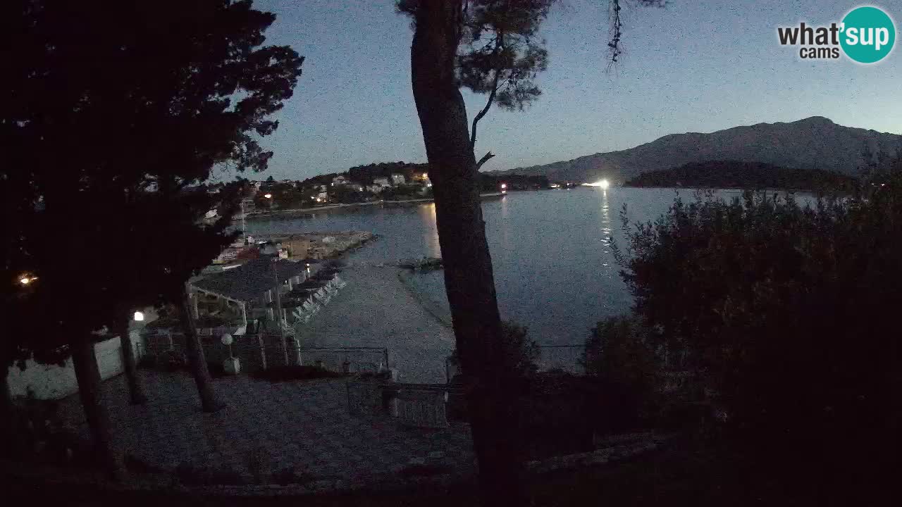 Livecam Lumbarda – Spiaggia Prvi Žal – Korčula
