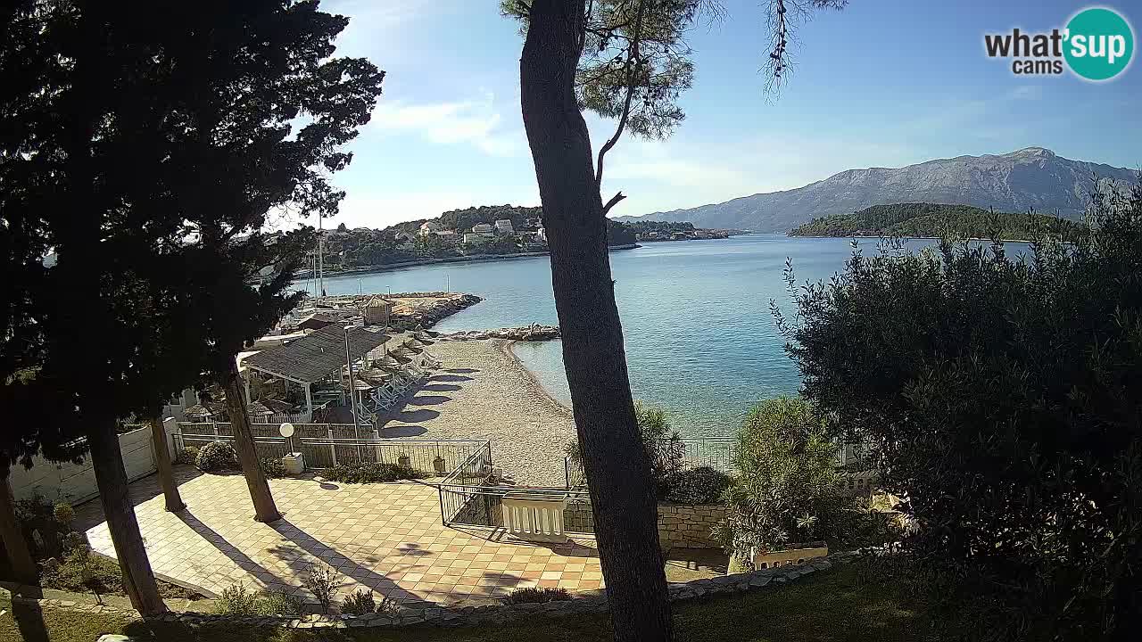 Webcam Lumbarda – Prvi Žal Strand – Korčula