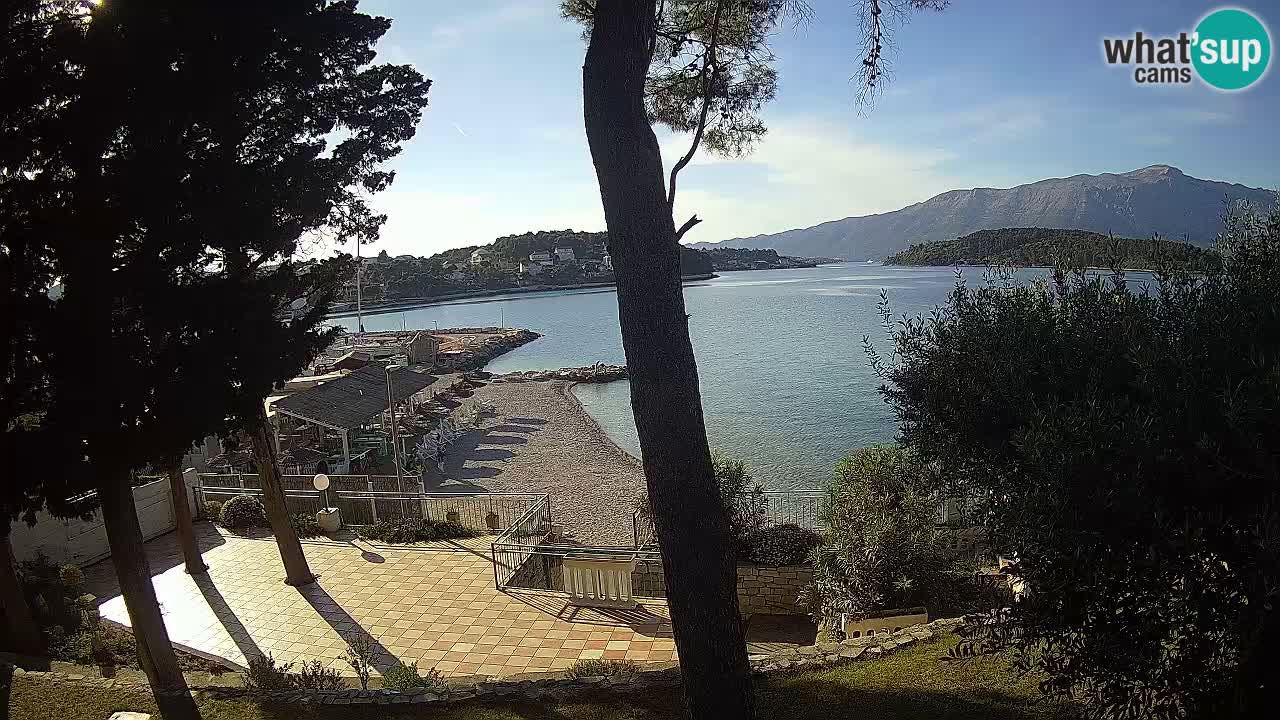 Webcam Lumbarda – Prvi Žal beach – Korčula