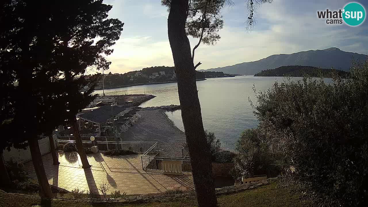 Webcam live Lumbarda – Plage Prvi Žal – Korčula