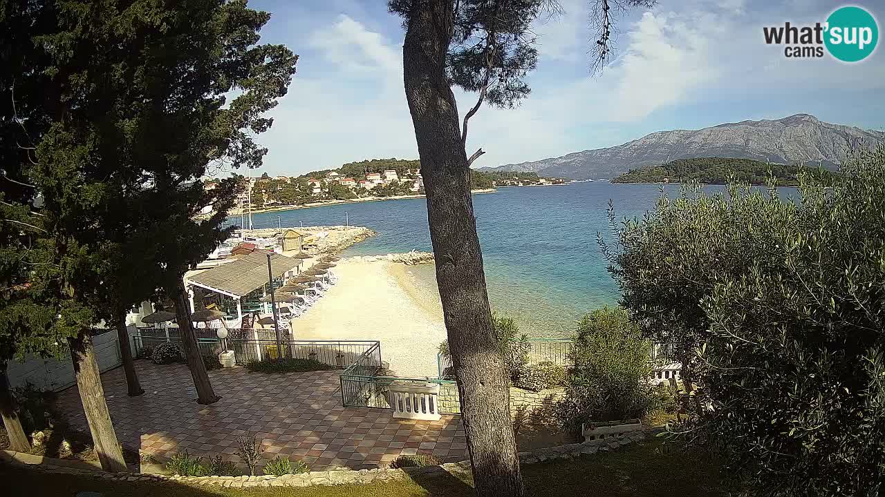 Webcam Lumbarda – Prvi Žal Strand – Korčula