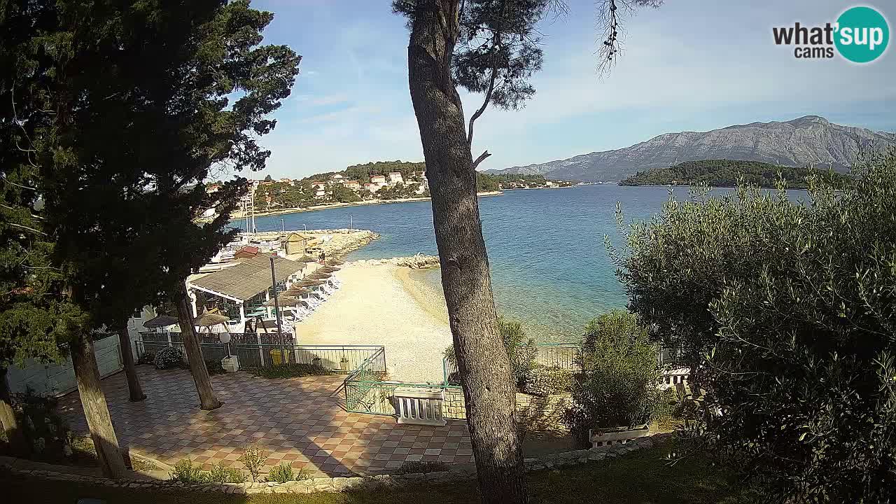 Webcam Lumbarda – Prvi Žal Strand – Korčula