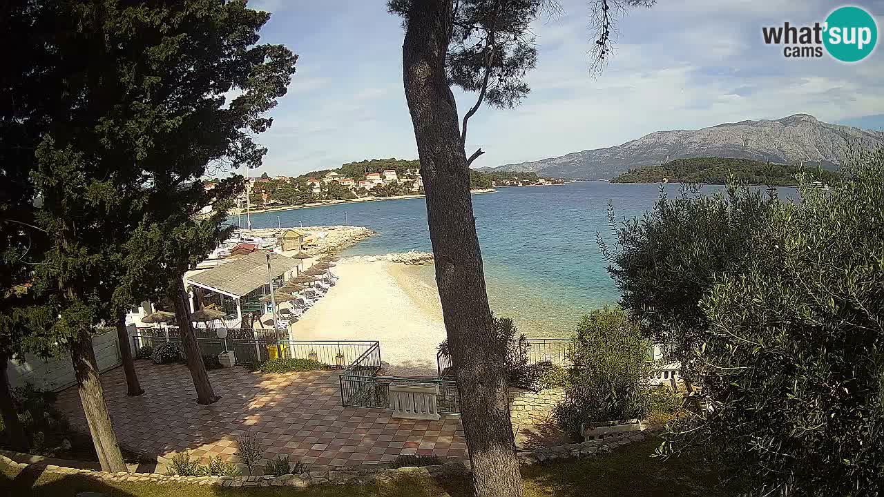 Webcam Lumbarda – Prvi Žal Strand – Korčula