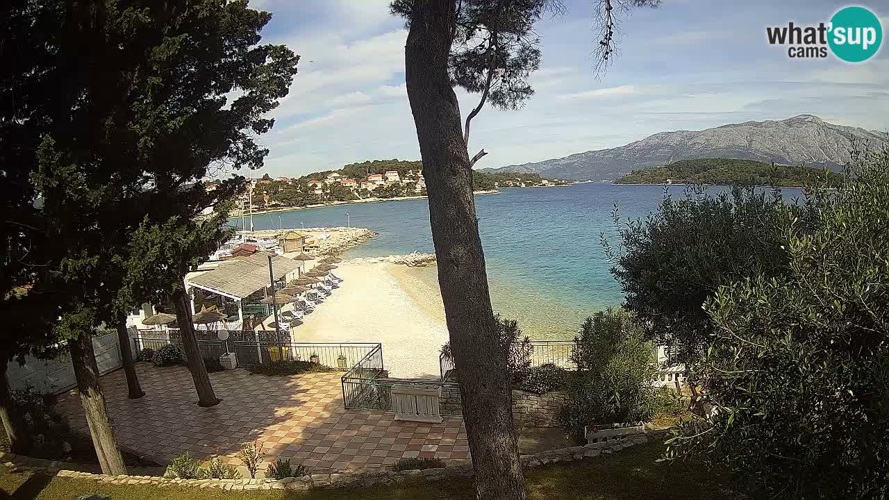 Webcam Lumbarda – Prvi Žal Strand – Korčula