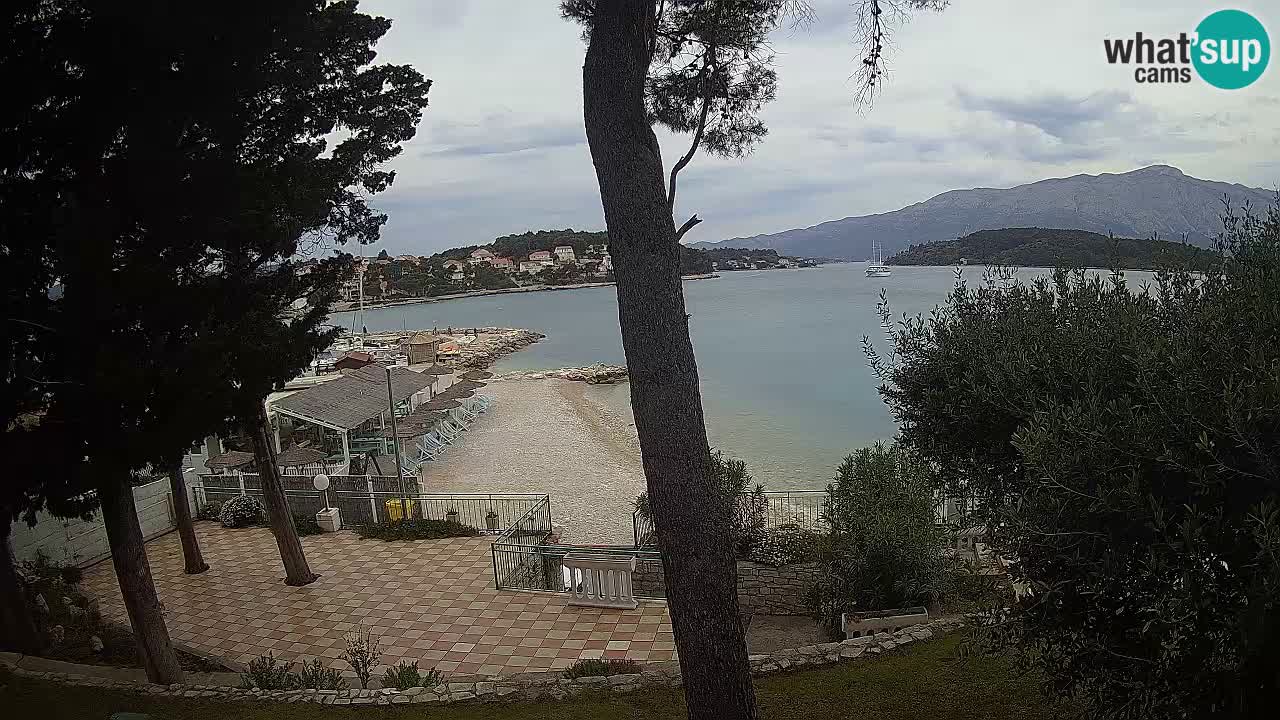Webcam Lumbarda – Prvi Žal Strand – Korčula