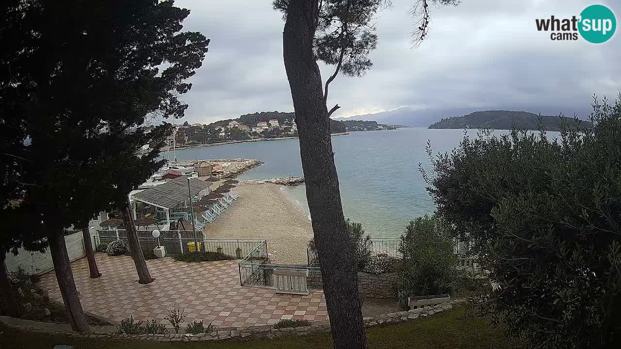 Camera en vivo Lumbarda – Playa Prvi Žal – Korčula