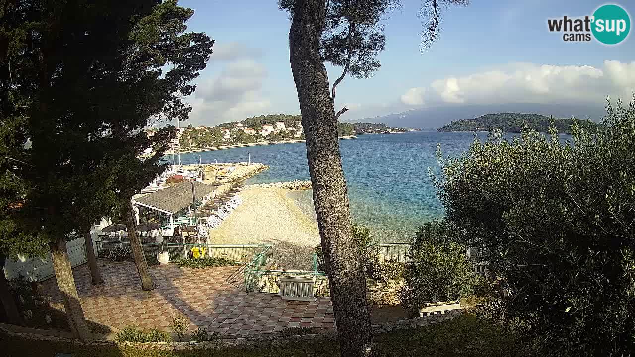 Webcam live Lumbarda – Plage Prvi Žal – Korčula