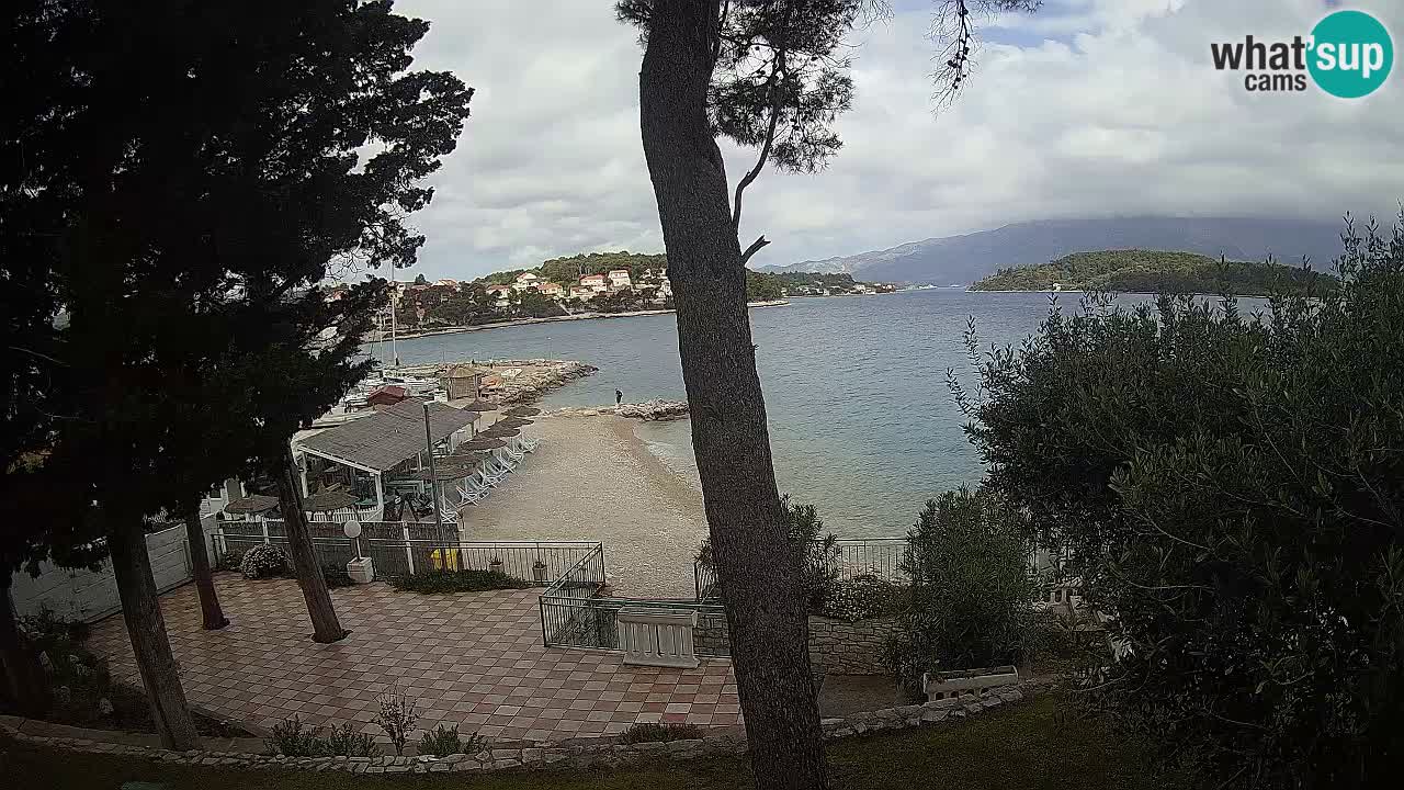 Webcam Lumbarda – Prvi Žal beach – Korčula