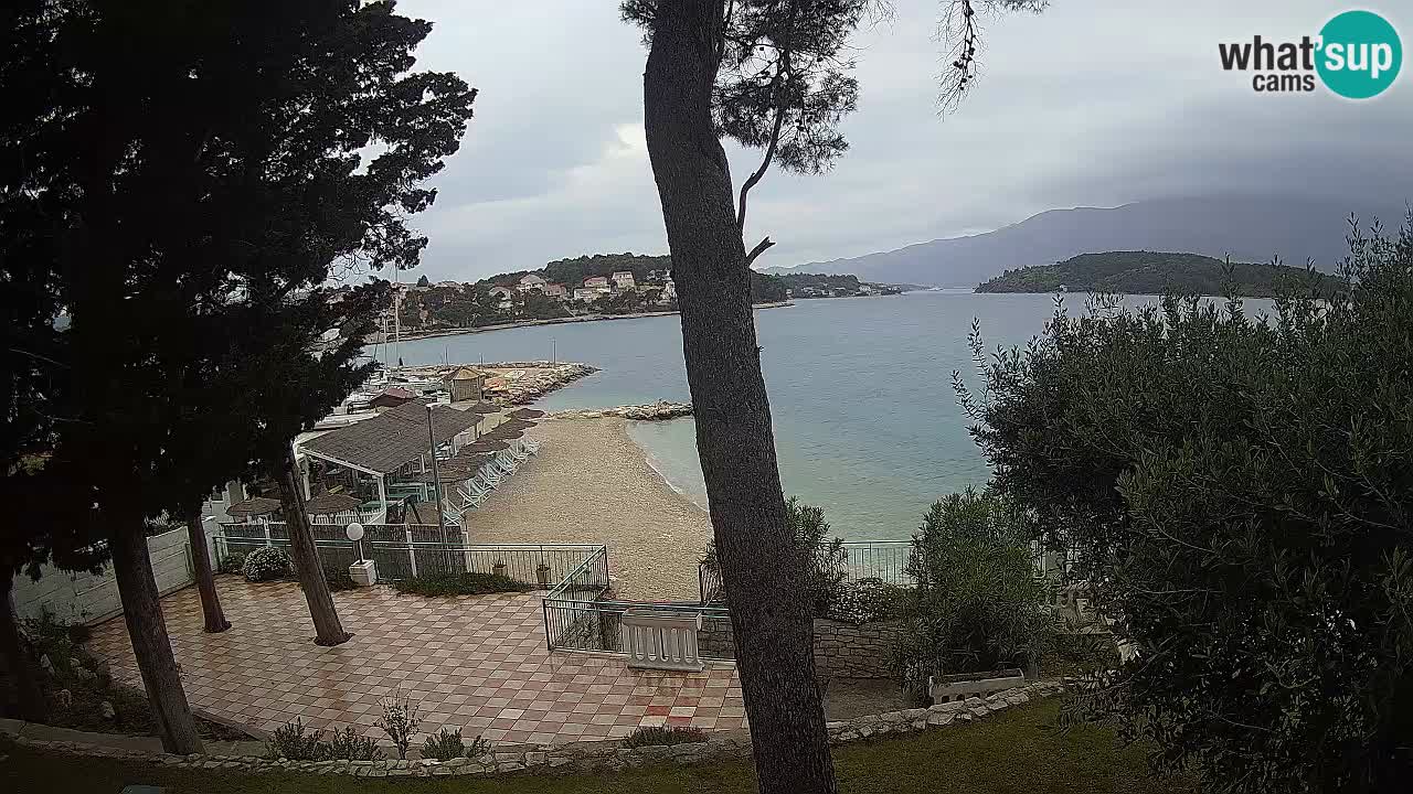 Webcam Lumbarda – Prvi Žal beach – Korčula