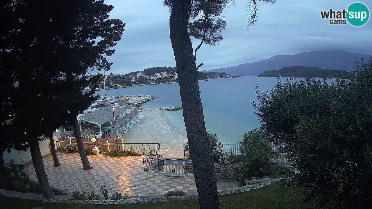 Webcam Lumbarda – Prvi Žal beach – Korčula