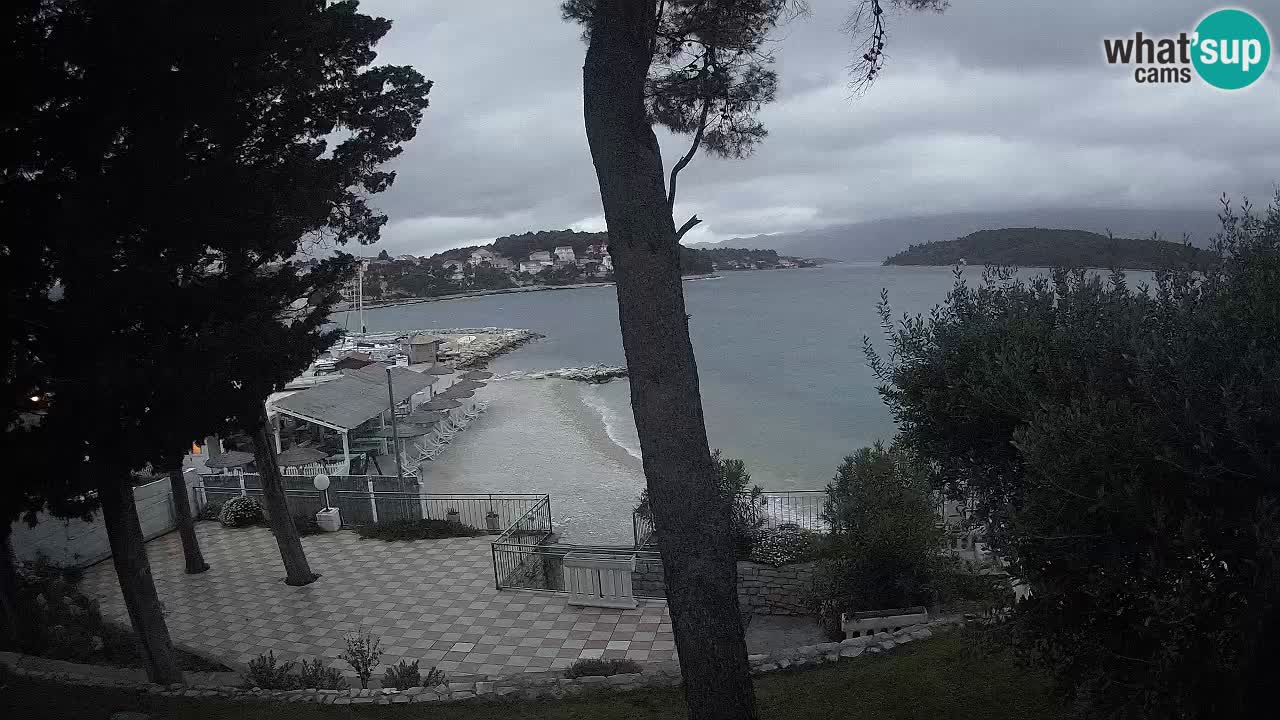 Web kamera Lumbarda – Plaža Prvi Žal – Korčula
