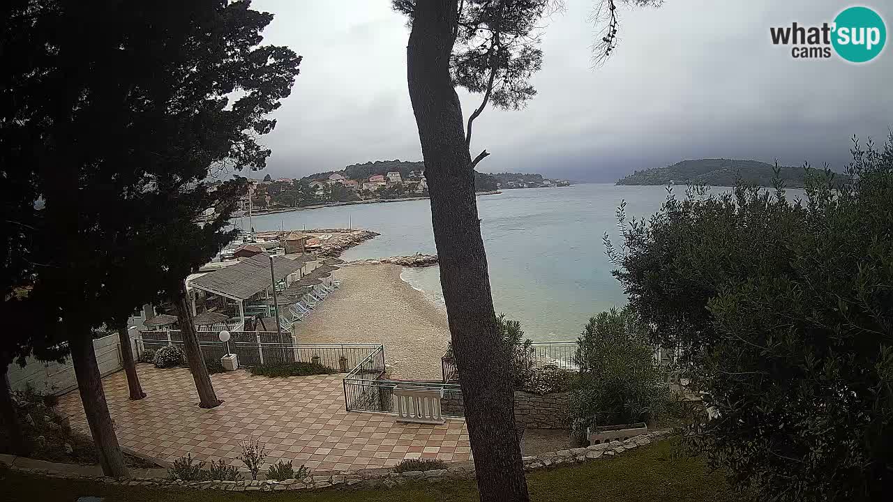 Spletna kamera Lumbarda – Plaža Prvi Žal – Korčula