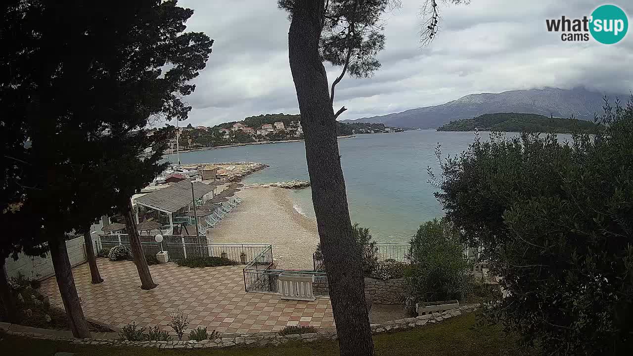 Webcam Lumbarda – Prvi Žal Strand – Korčula