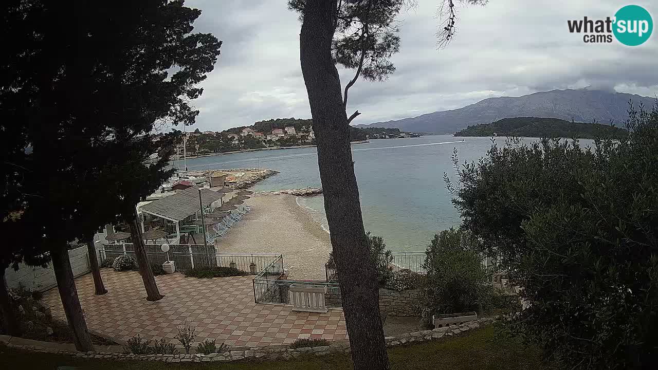 Webcam Lumbarda – Prvi Žal beach – Korčula