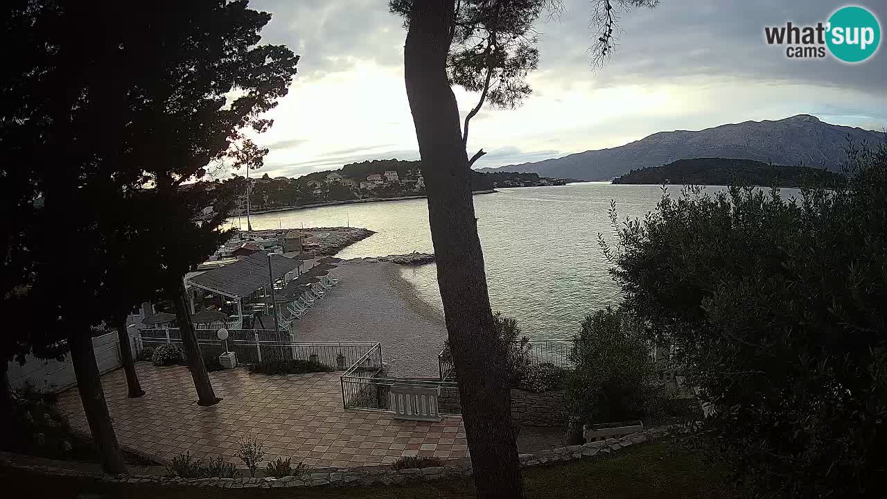 Webcam Lumbarda – Prvi Žal Strand – Korčula