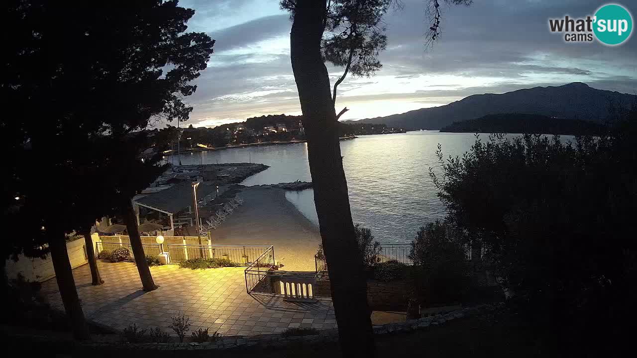 Webcam Lumbarda – Prvi Žal Strand – Korčula
