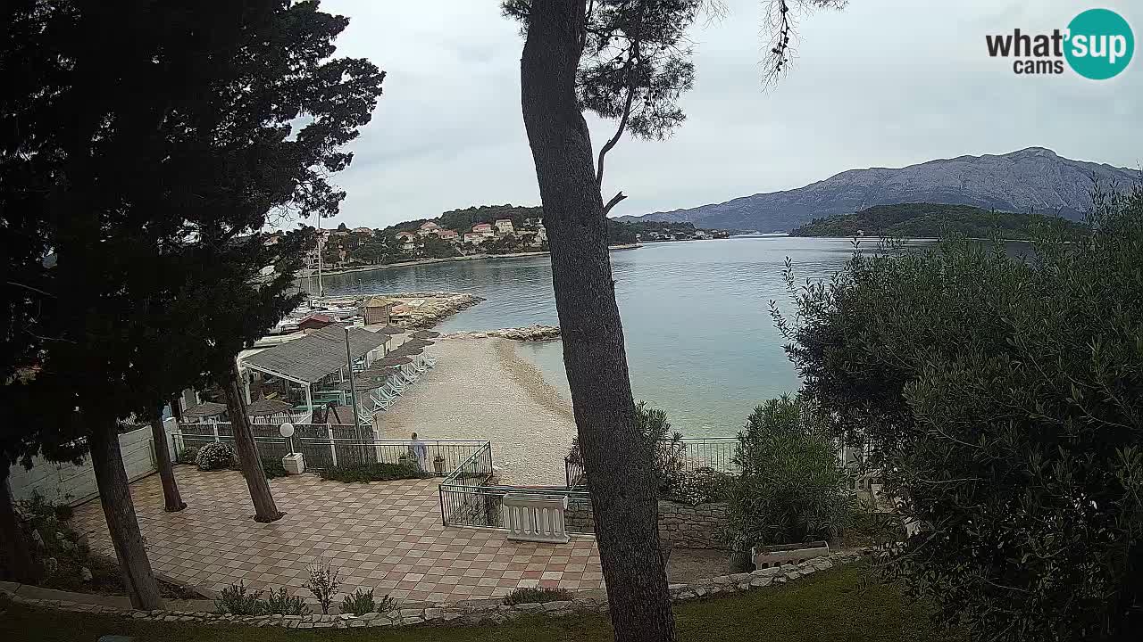Webcam Lumbarda – Prvi Žal Strand – Korčula