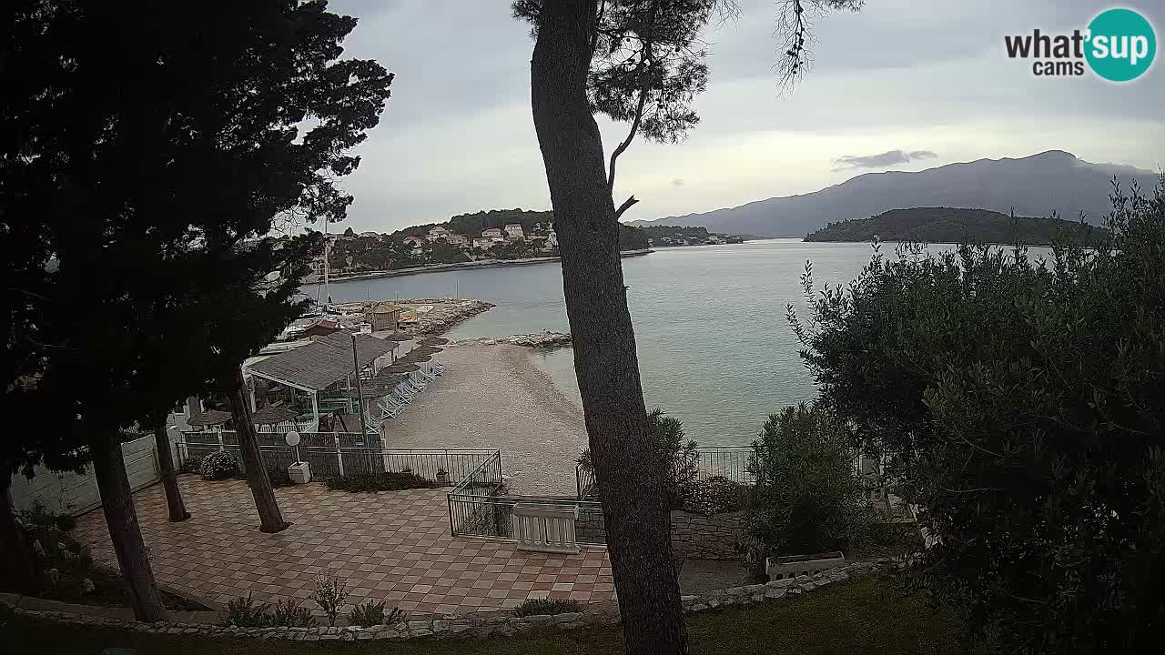 Camera en vivo Lumbarda – Playa Prvi Žal – Korčula