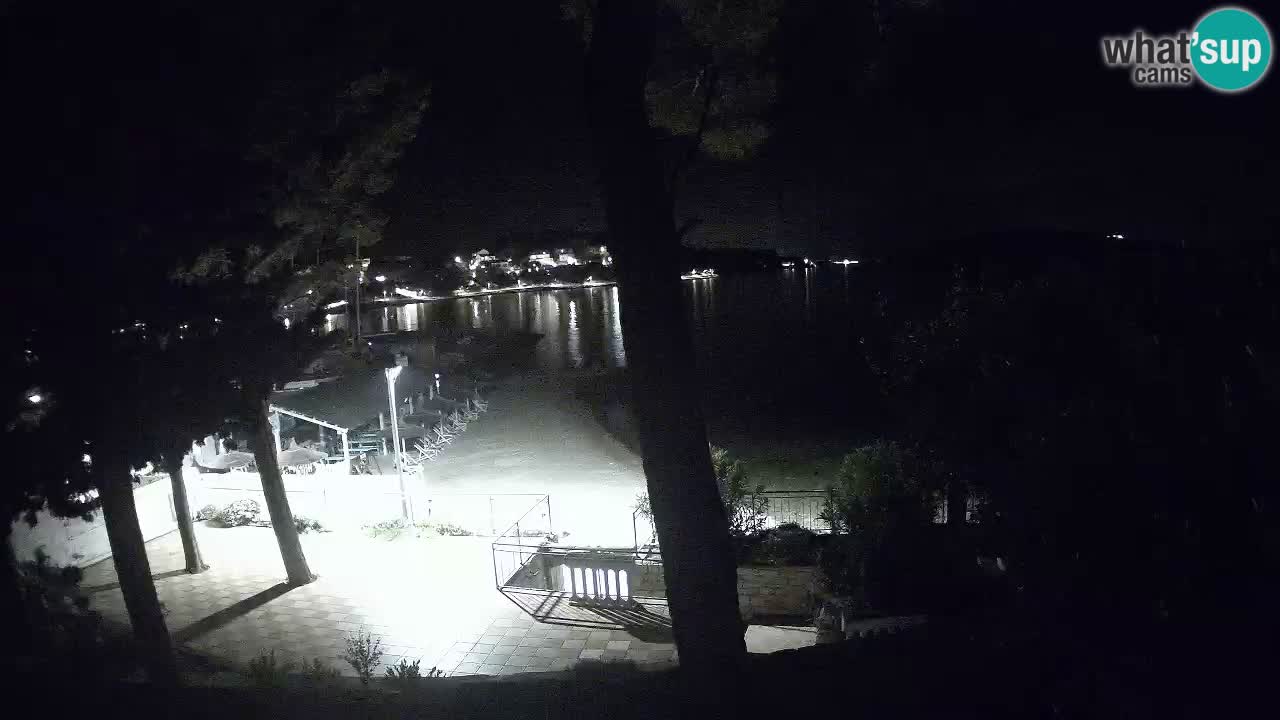 Spletna kamera Lumbarda – Plaža Prvi Žal – Korčula