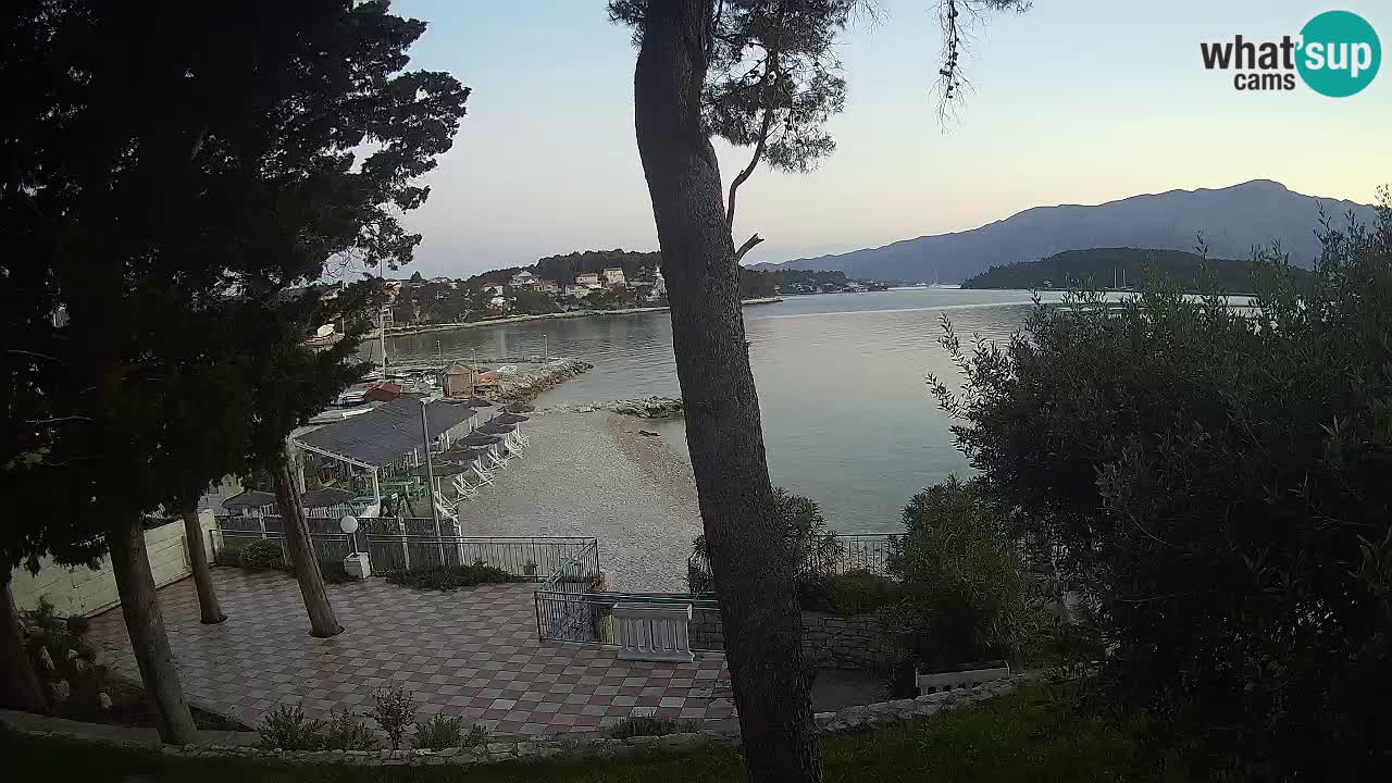 Webcam Lumbarda – Prvi Žal beach – Korčula