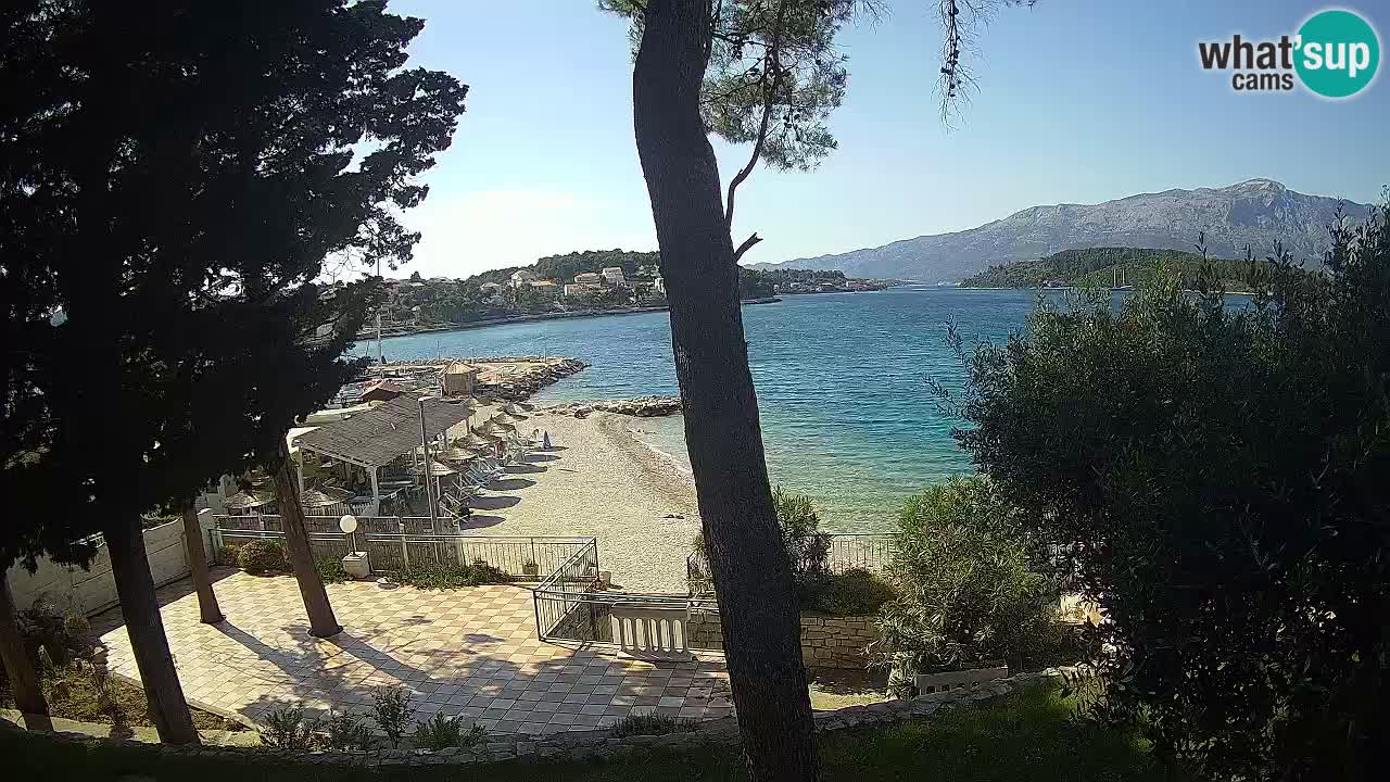 Webcam Lumbarda – Prvi Žal Strand – Korčula