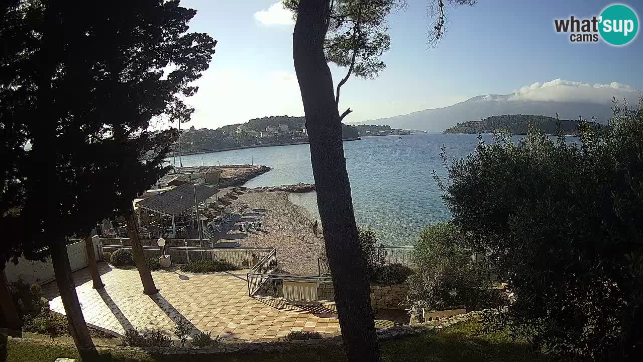 Webcam Lumbarda – Prvi Žal beach – Korčula