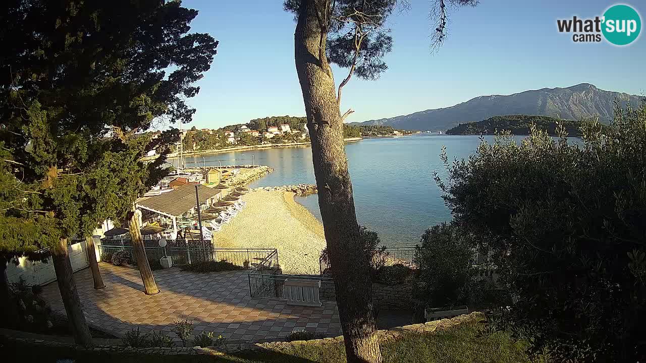 Webcam Lumbarda – Prvi Žal beach – Korčula