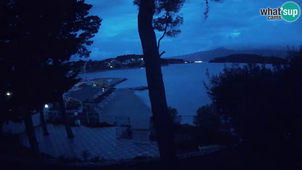 Livecam Lumbarda – Spiaggia Prvi Žal – Korčula