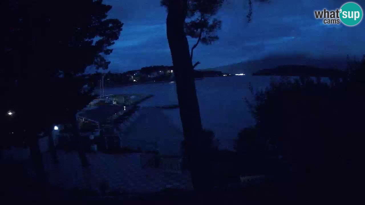Livecam Lumbarda – Spiaggia Prvi Žal – Korčula