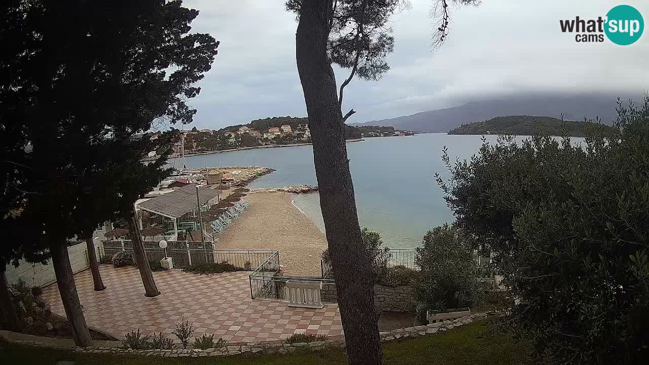 Camera en vivo Lumbarda – Playa Prvi Žal – Korčula
