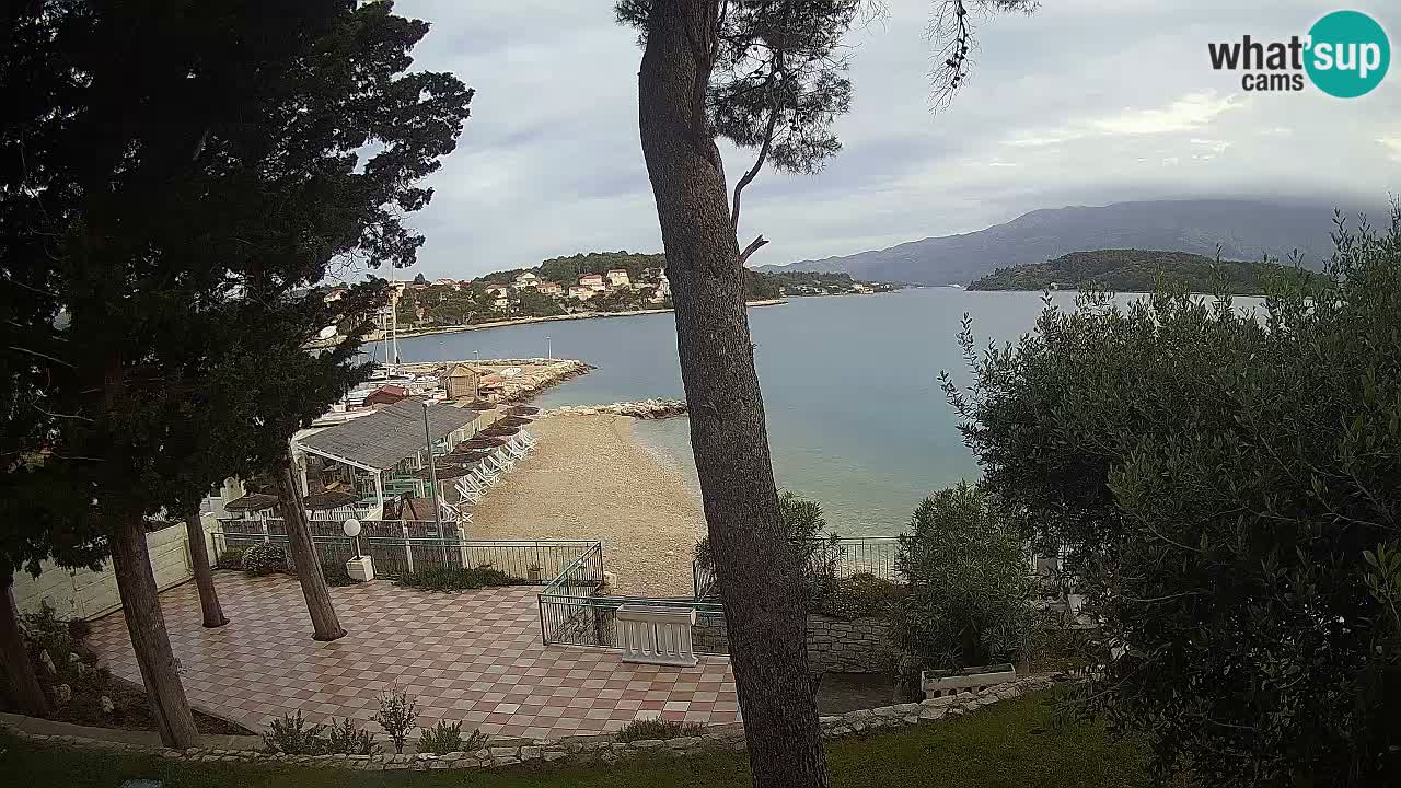 Camera en vivo Lumbarda – Playa Prvi Žal – Korčula