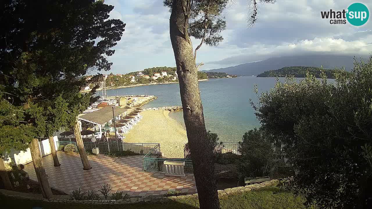 Webcam Lumbarda – Prvi Žal beach – Korčula