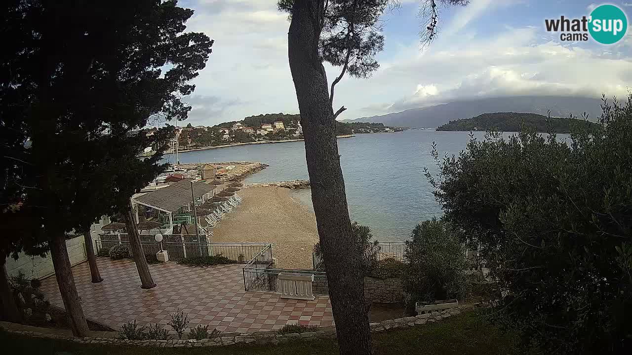 Webcam Lumbarda – Prvi Žal beach – Korčula
