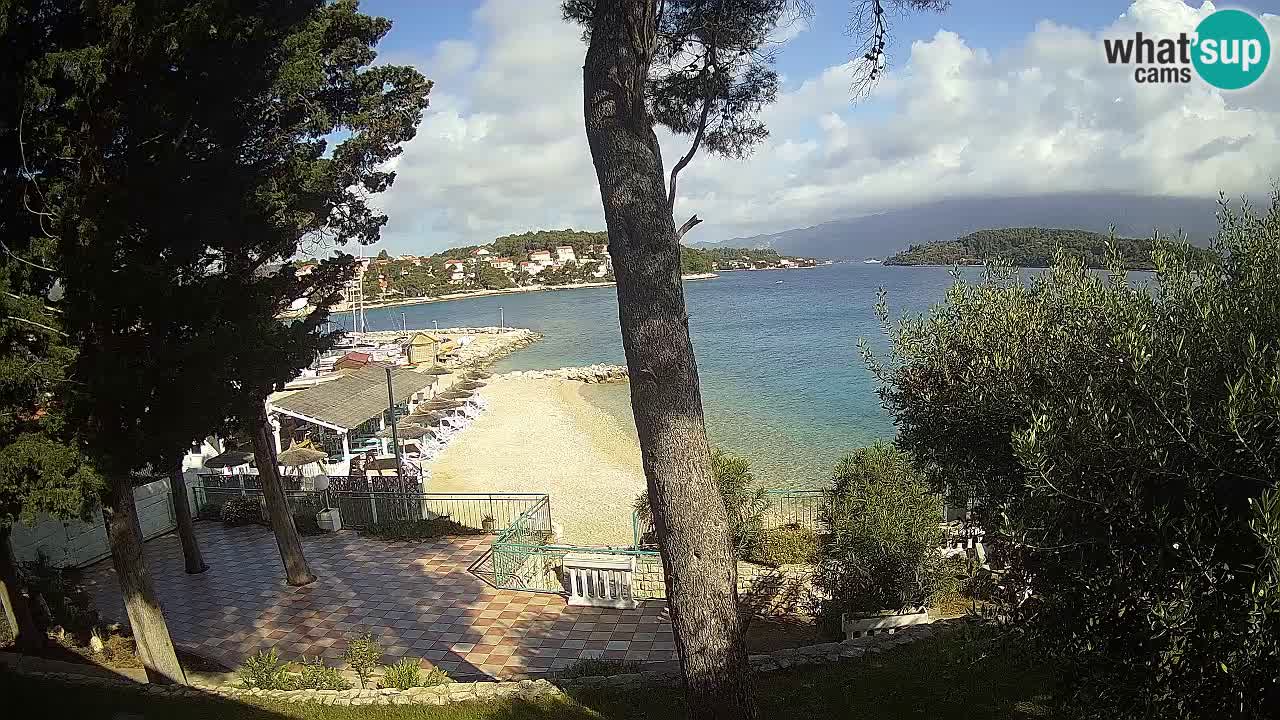 Webcam live Lumbarda – Plage Prvi Žal – Korčula