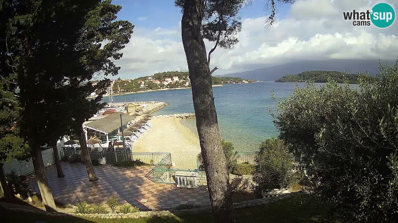 Spletna kamera Lumbarda – Plaža Prvi Žal – Korčula