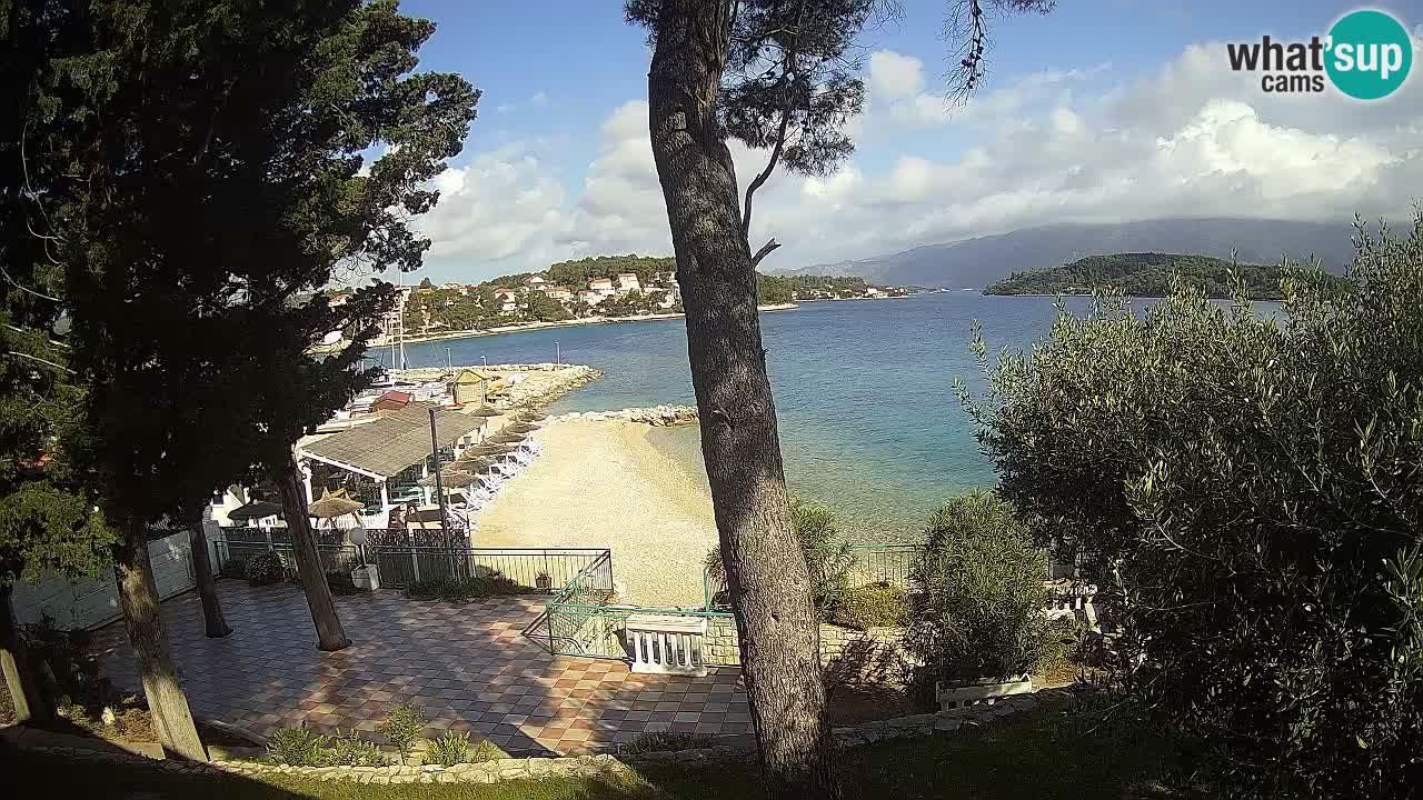 Livecam Lumbarda – Spiaggia Prvi Žal – Korčula