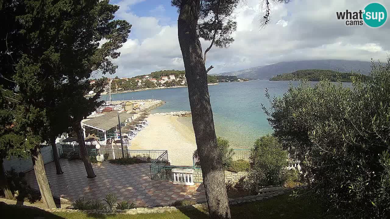 Web kamera Lumbarda – Plaža Prvi Žal – Korčula
