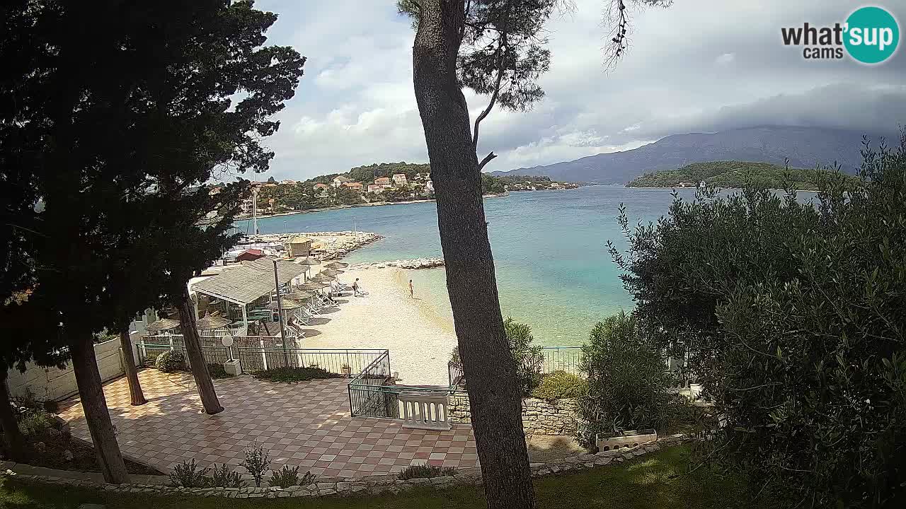Webcam Lumbarda – Prvi Žal beach – Korčula