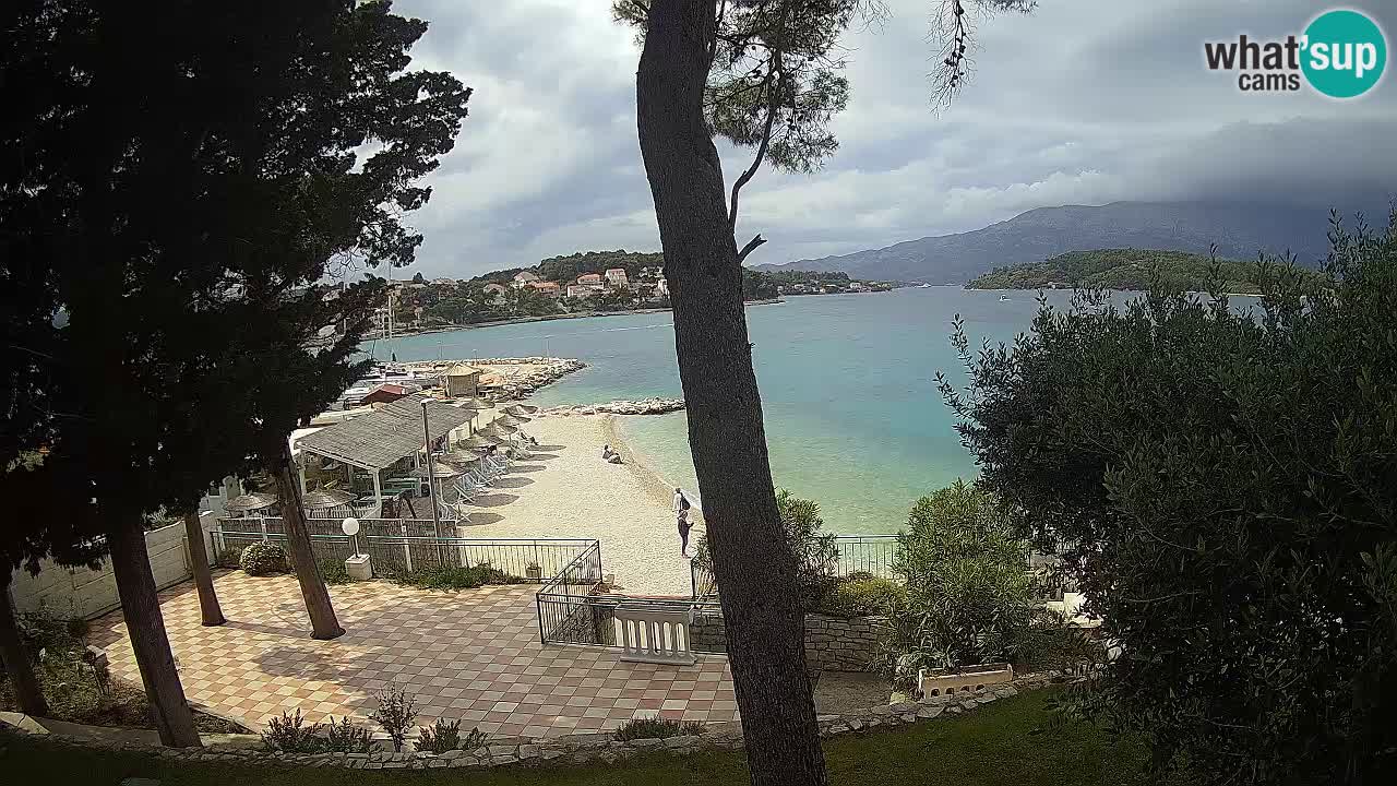 Camera en vivo Lumbarda – Playa Prvi Žal – Korčula