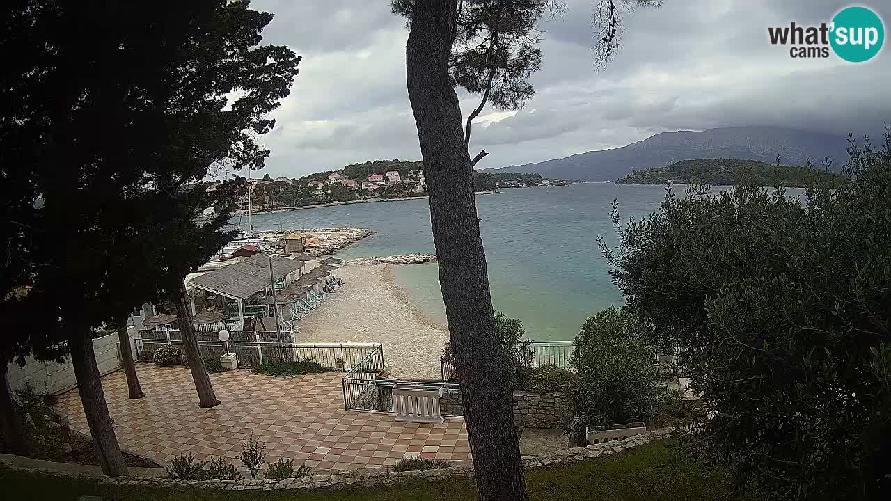 Camera en vivo Lumbarda – Playa Prvi Žal – Korčula