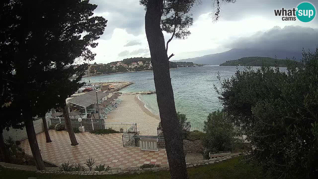 Livecam Lumbarda – Spiaggia Prvi Žal – Korčula