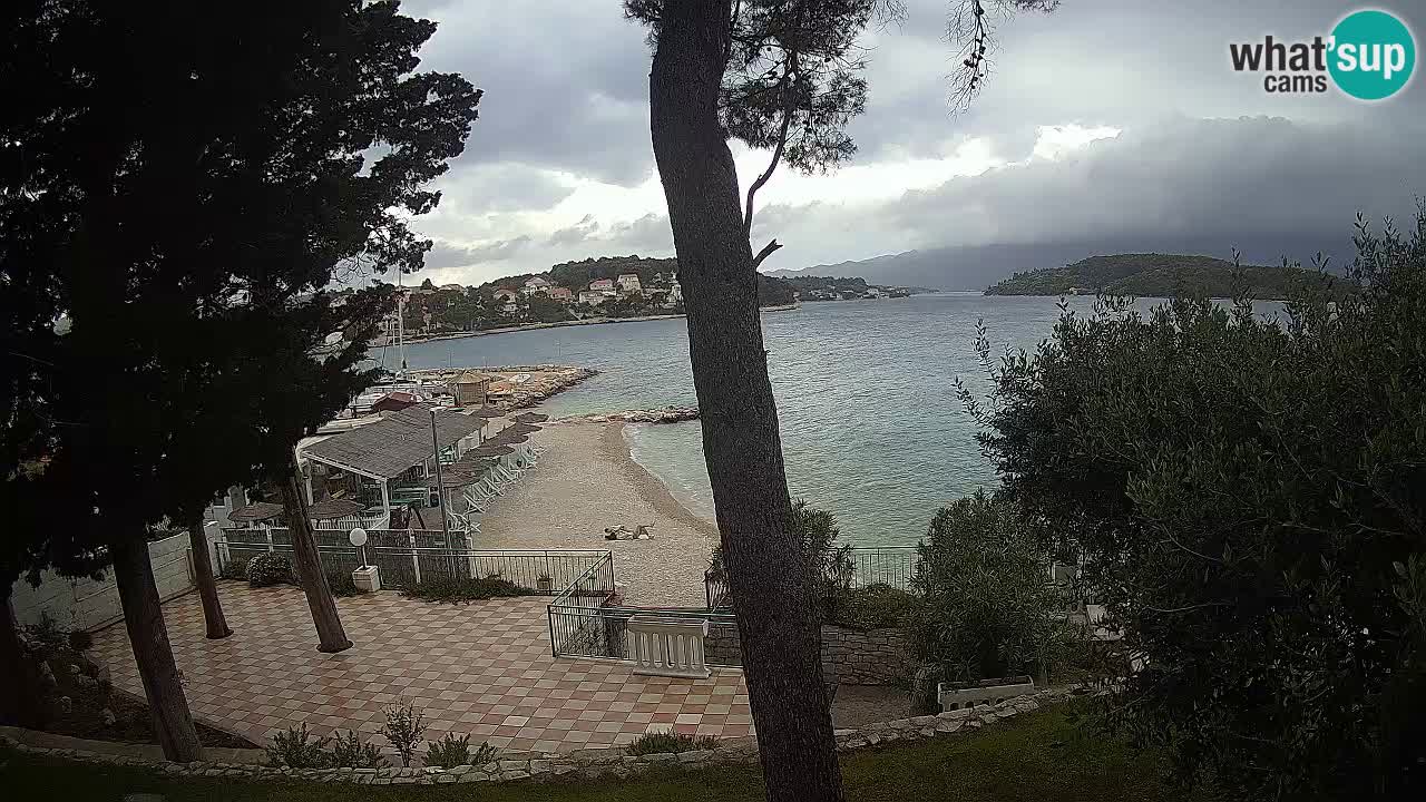 Livecam Lumbarda – Spiaggia Prvi Žal – Korčula