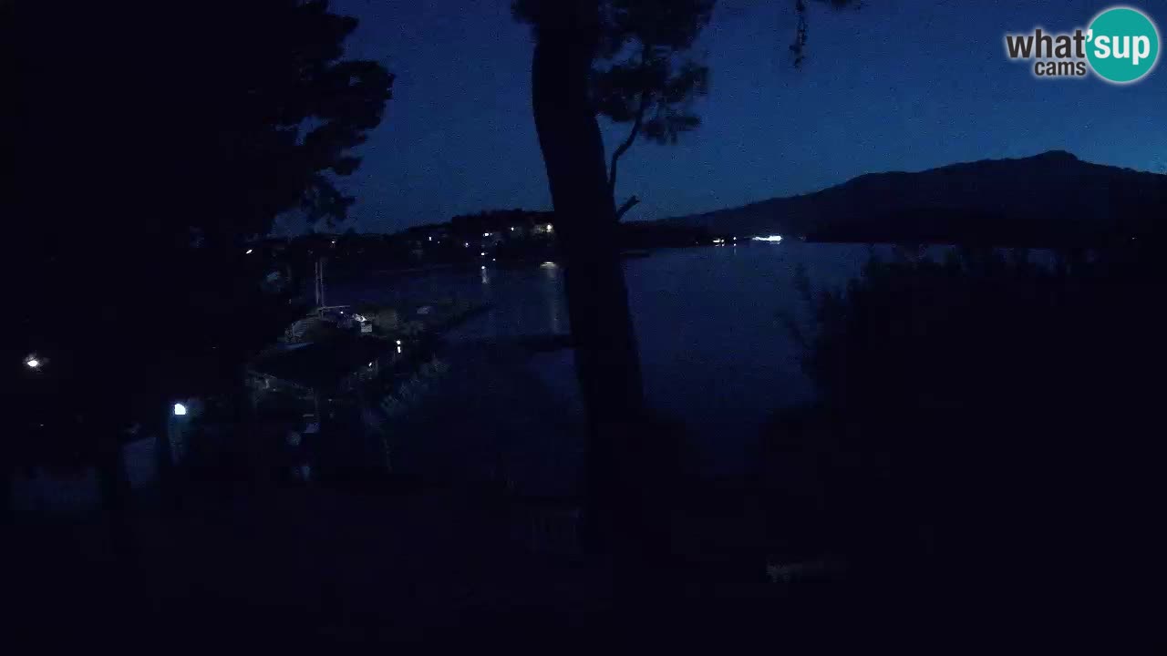 Livecam Lumbarda – Spiaggia Prvi Žal – Korčula