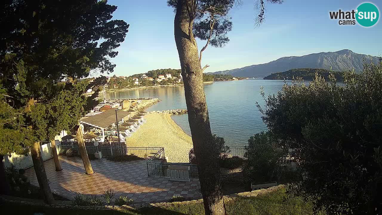 Camera en vivo Lumbarda – Playa Prvi Žal – Korčula