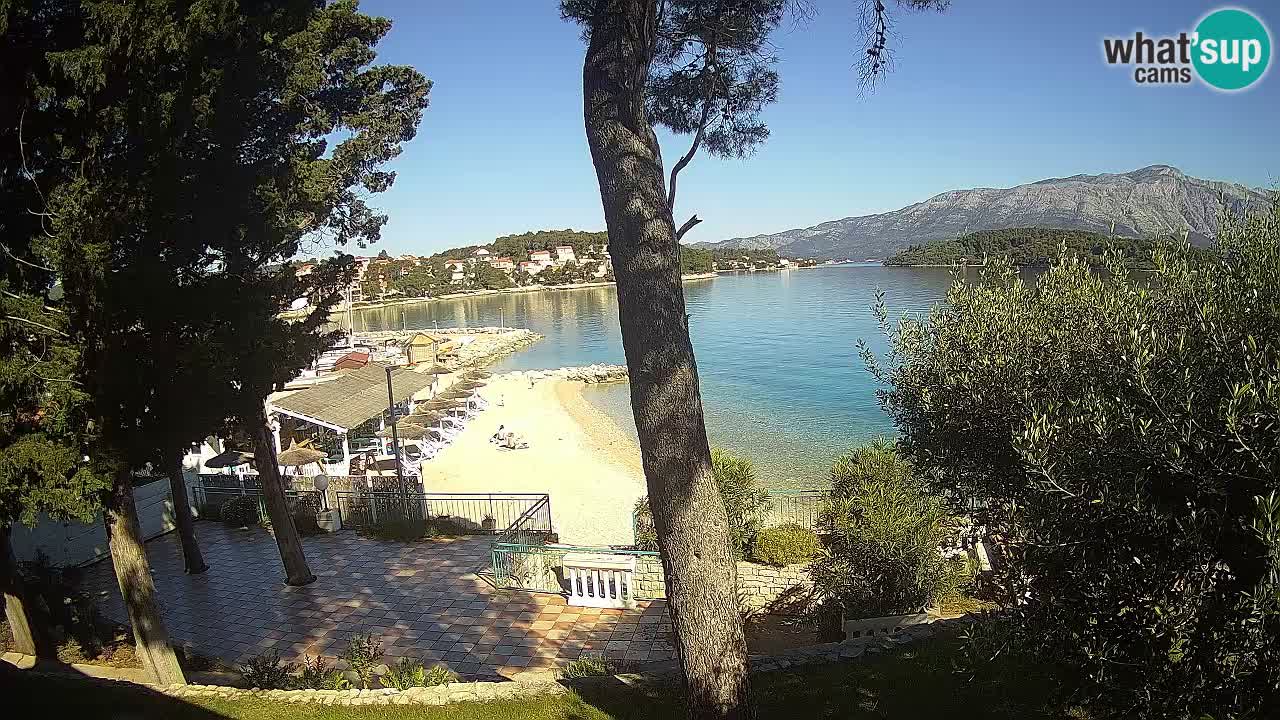 Webcam Lumbarda – Prvi Žal Strand – Korčula