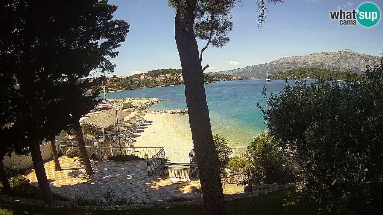 Webcam Lumbarda – Prvi Žal Strand – Korčula