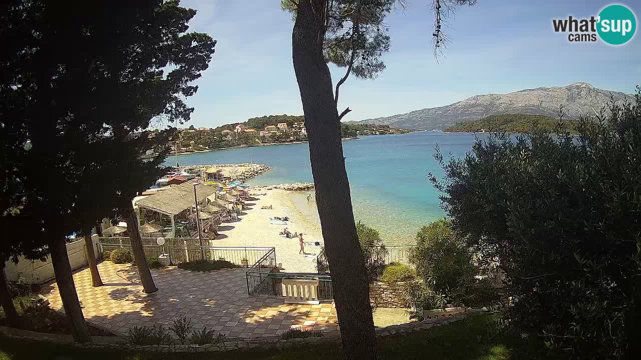 Webcam Lumbarda – Prvi Žal Strand – Korčula