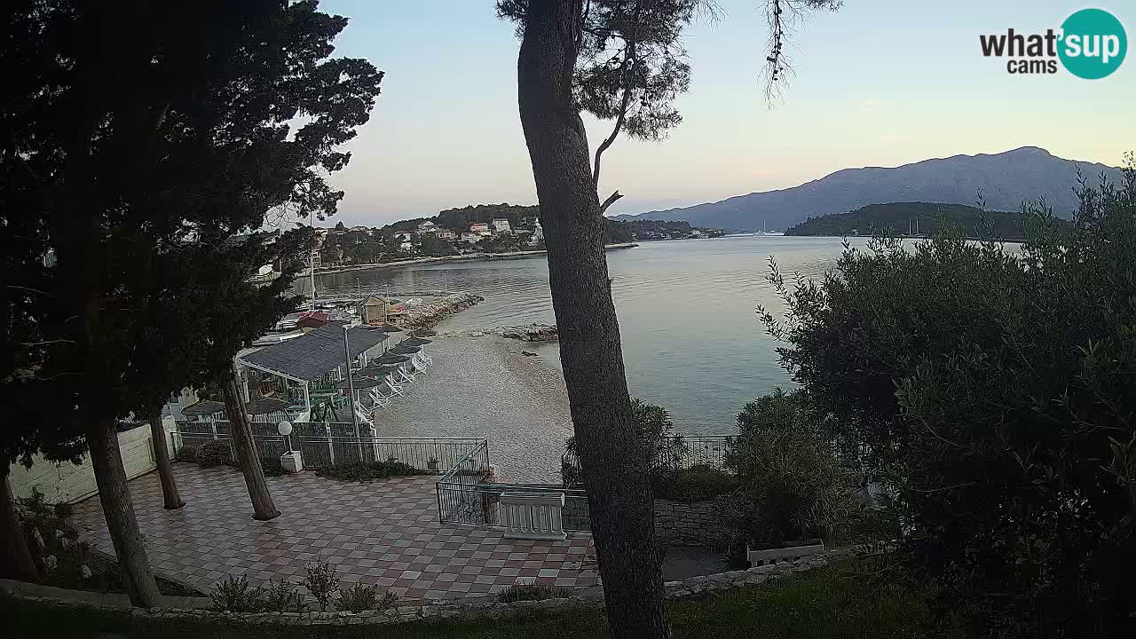 Webcam Lumbarda – Prvi Žal Strand – Korčula