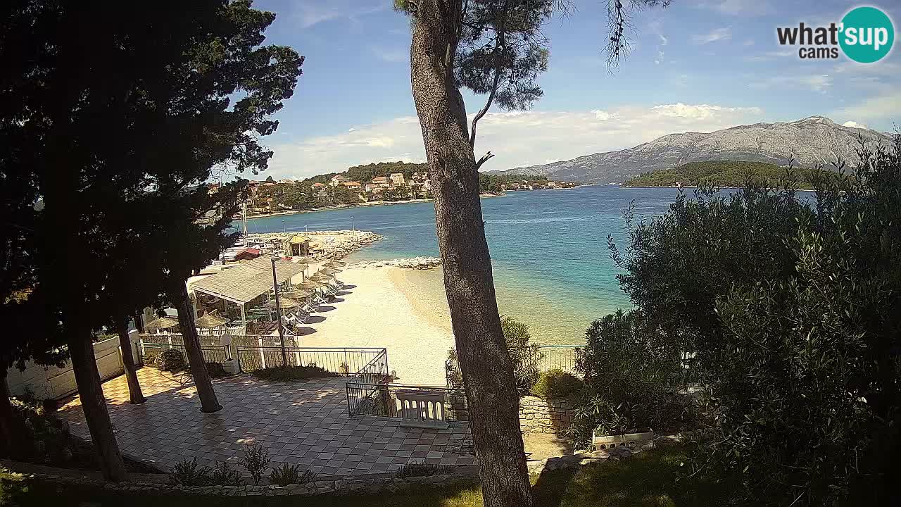 Webcam Lumbarda – Prvi Žal beach – Korčula